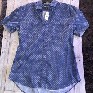 Express men’s button down shirt size large.